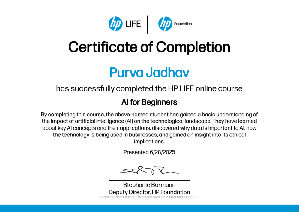 hp life ai for beginners